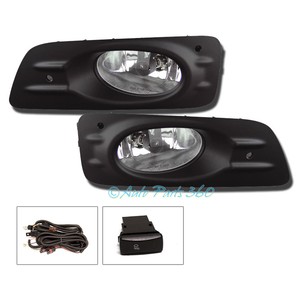 FOR 06-07 HONDA ACCORD EX LX SEDAN 4DR BUMPER FOG LIGHTS ... 07 accord fog light harness switch 