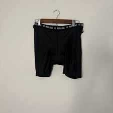 Pearl Izumi Adult Large Black Cycling Shorts With Padded Bottom Q5