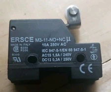1pcs new Micro Switch for ERSCE M3-11-NO+NC with Wheel