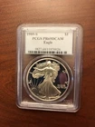 1989-S American Silver Eagle ASE PCGS PF69 PR69 PROOF PR-69 DCAM Older Holder !!