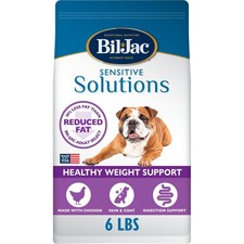 Bil-Jac Sensitive Solutions Healthy Weight Dry Dog Food Chicken 6 Lb BLJ-027