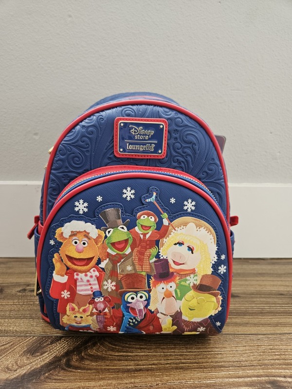 Loungefly The Muppets Christmas Carol Mini Backpack Disney Europe Exclusive New
