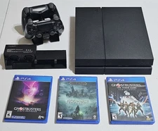 PLAYSTATION 4 860GB W/ 2 CONTROLERS-DUAL CHARGER-FAN-3 GAMES & CORDS  VERY CLEAN
