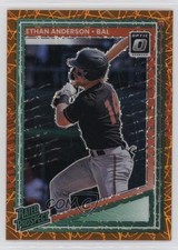 2025 Donruss Optic Rated Prospects Orange Velocity Prizm Ethan Anderson 15t1
