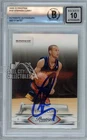 Stephen Curry 2009-10 Panini Prestige Autograph Rookie Card #157 BAS 10