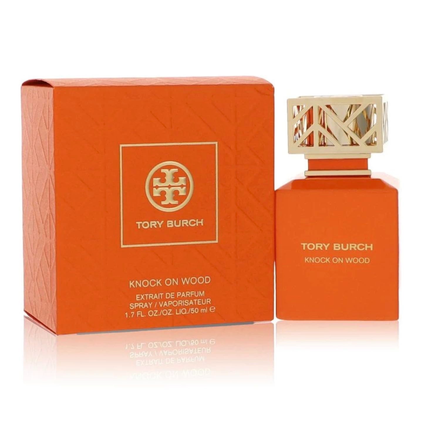 Tory Burch Knock On Wood Extrait De Parfum Spray 50ml/1.7oz- Cellophane Sealed