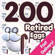 200 Retired Eggs   US Seller   Adopt From Me Today 