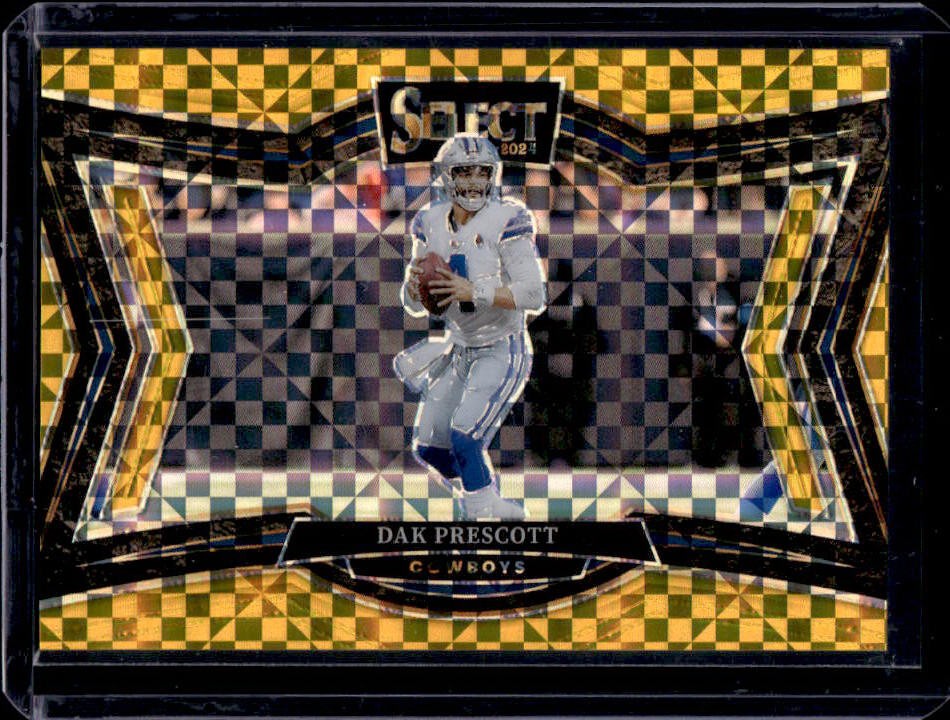 2024 Select Dak Prescott Field Gold Prizm #7/10 Cowboys