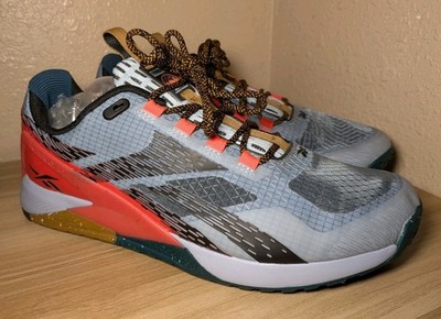 Reebok Nano X1 Adventure Training Shoes Grey Pink H02993 Men's