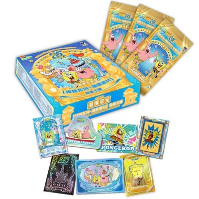 VANLUCK SpongeBob SquarePants 25th Anniversary Undersea Party Trading Cards