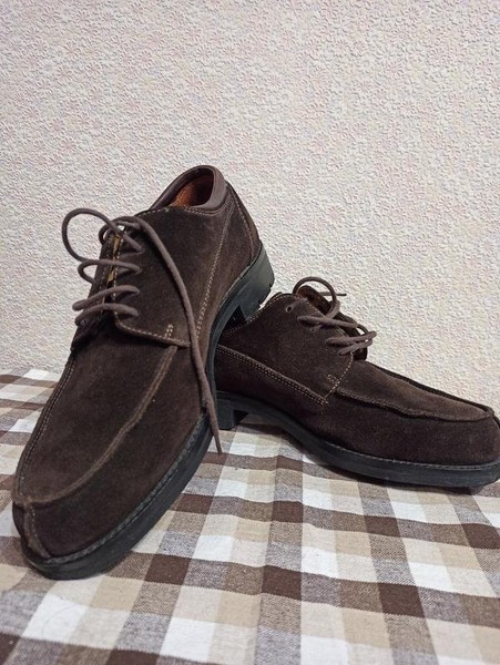 Men Cole Haan Heels Brown Suede 9