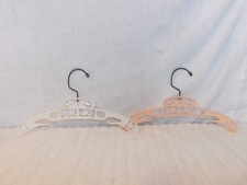 VINTAGE Lot of 2 - Baby Child Clothes Hangers - Merry Go Round - Swivel USA