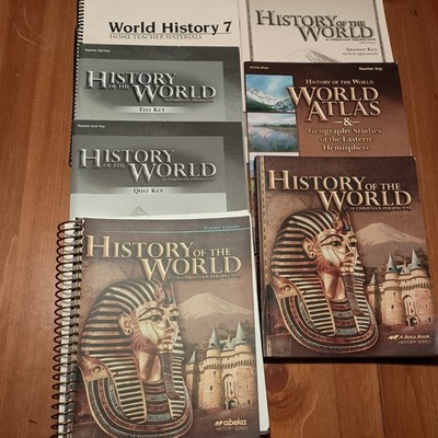 Abeka History of the World (7 book set) fifth edition 