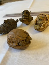 Clarecraft Nutcase Men set of 3 with free pinecone