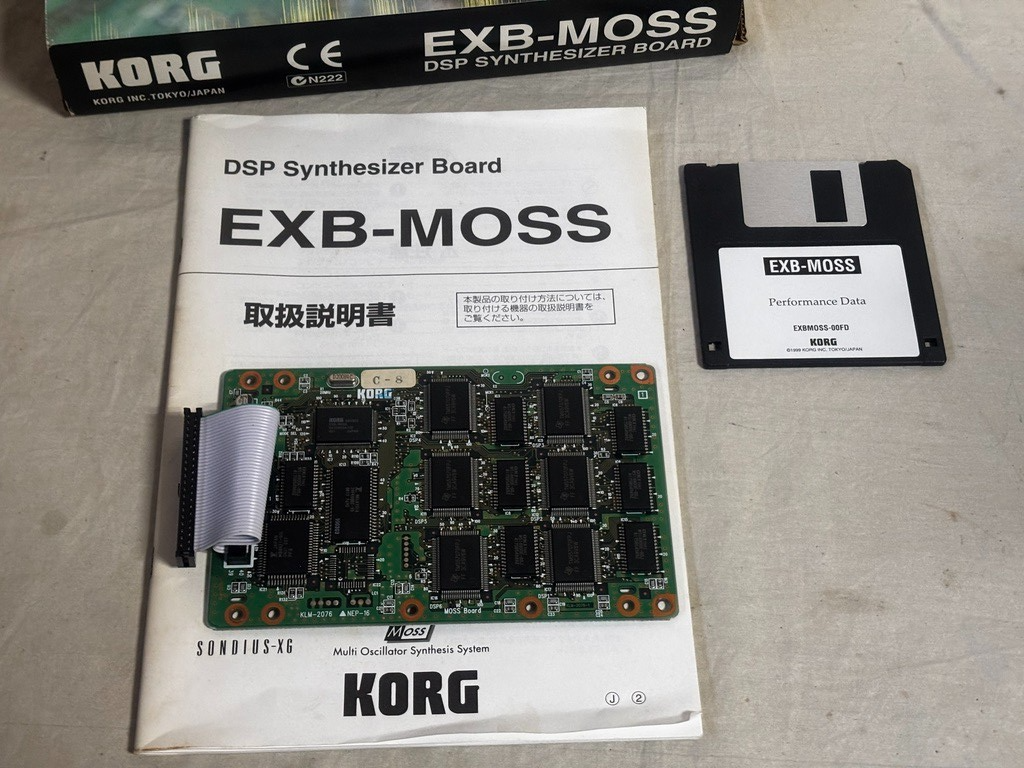 Korg EXB-MOSS Synthesizer Expansion Board KLM-2076 w/ box Triton
