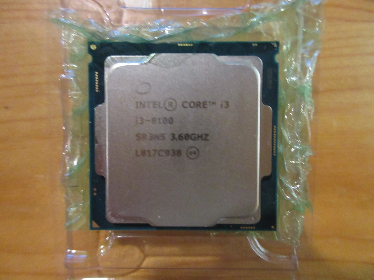 Intel Core i3-8100 Processor Model Computer Processors (CPUs) for