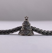 Pandora Twinkling Christmas Tree Charm 791765CZ Genuine Retired New