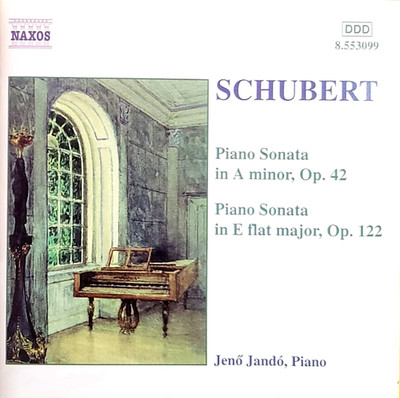 Schubert - ''Piano Sonatas D. 845 & D. 568'' - ( CD - Naxos Records )