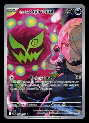 ME: Ascended Heroes #244/217 Cynthia's Spiritomb #2