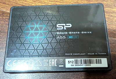 Silicon Power 2.5” 512GB Internal Solid State Drive SSD SP A55 3D