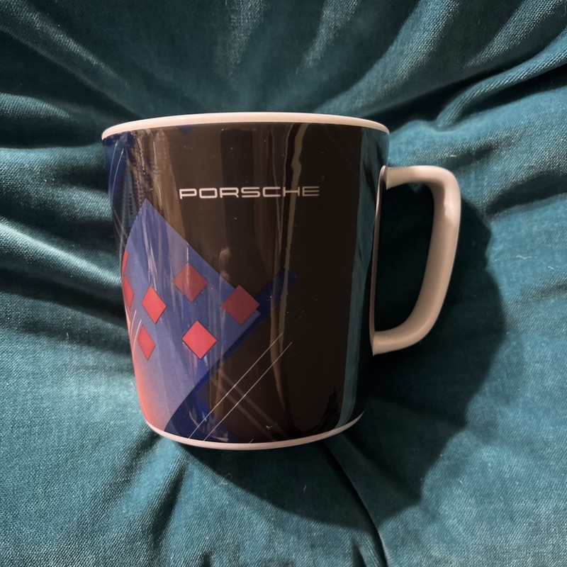 PORSCHE Collector's 16 oz Cup Coffee Mug Number 6 Limited Edition Turbo
