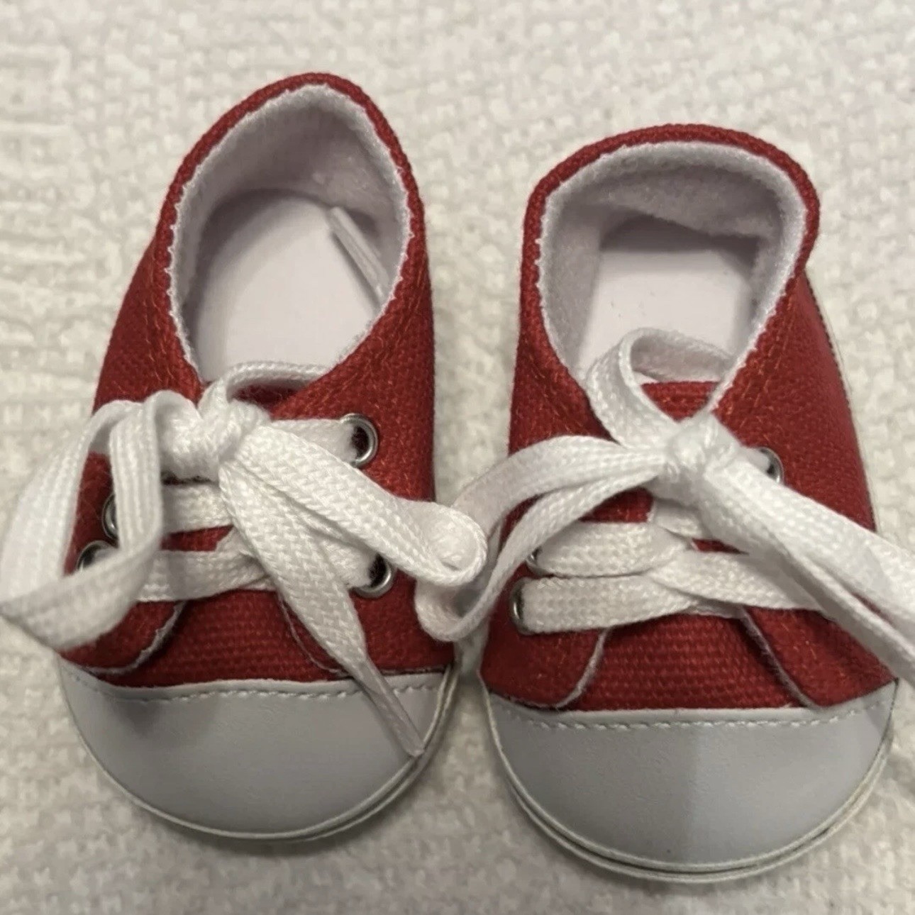 Red Canvas Sneaker Shoes