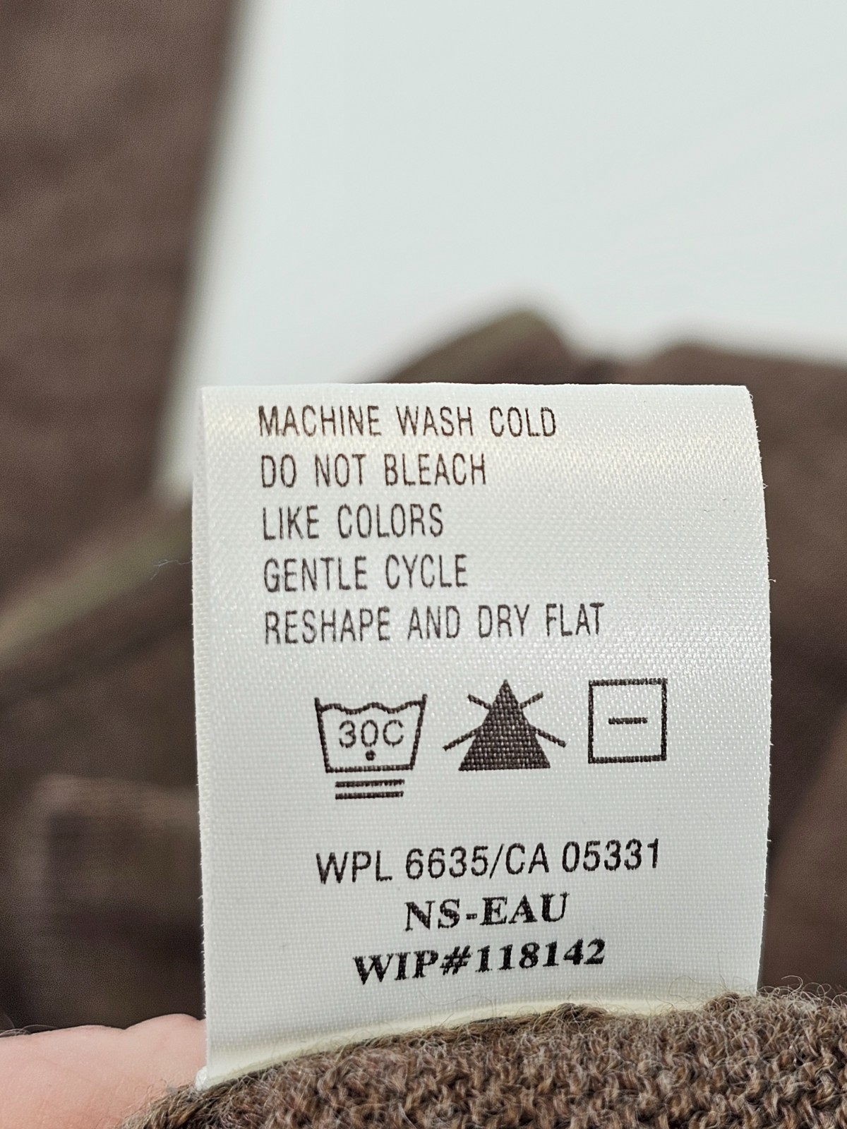 WOOLRICH Java Green Zip Front Wool Blend Cardigan… - image 7