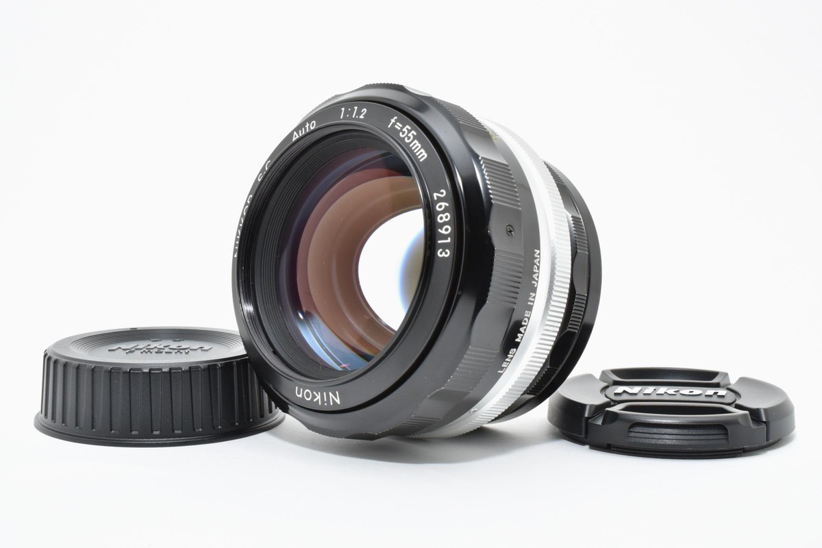 Nikkor-S•C Auto 55mm F1.2 ニコン MF オールドレンズレビュー】ニコン NIKKOR-S・C Auto 55mm F1.2｜憧れの