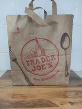 Trader Joe's Reusable Recyclable Paper Sack/Bag