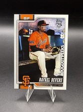 2026 Topps Celebration Rafael Devers Dugout Peeks San Francisco Giants