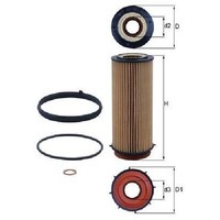 ÖLfilter FüR BMW 7-Er F01 F02 3.0 08 Bis 15 Knecht Teil N57D30A