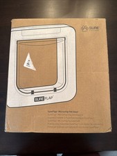 AS IS / FOR PARTS Sure Petcare SureFlap Microchip Pet Door USED DIRTY READ