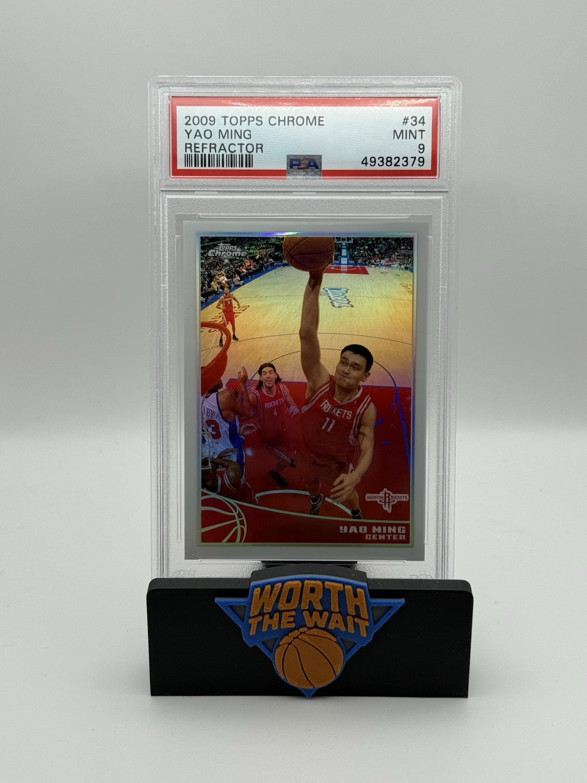 2009 Topps Chrome - Yao Ming Refractor /500 - Houston Rockets 🔥🔥🔥