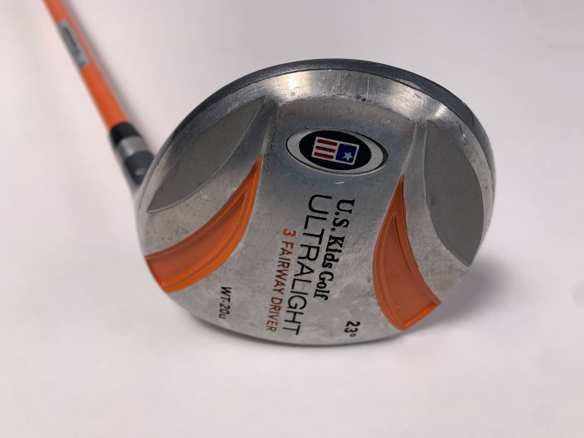 US Kids GOLF WT-20 ジュニアゴルフクラブセット　パター付き U.S. Kids Golf WT-20 51'' Orange Club Set Driver 6iron PW