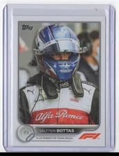 2022 Topps Formula 1 Valtteri Bottas Alfa Romeo Racing Orlen #60
