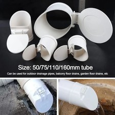 Long Lasting Performance PVC Drainage Pipe Floor Drains Auto Closing Cover