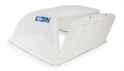 Camco 40431 White RV Roof Vent Cover UV Stabilized Resin 14x14