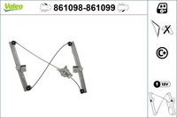 Fensterheber Valeo 861099 FüR Seat Ibiza 3 6L1 Cordoba 6L2 12V 16V TDI Cupra SDI