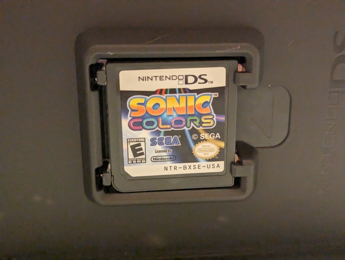 Sonic Colors (Nintendo DS, 2010) 2ds 3ds dsxl dsi Game Tested