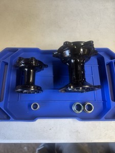 OEM 2007 CRF250R Wheel Hubs (Pair) – Fresh Paint – Ready to Lace