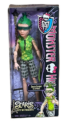 Monster High Deuce Gorgon Scaris City of Frights Doll New in Box 2012