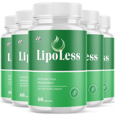(5 Pack) Lipo Less Advanced Energy & Fitness Formula VItamin LipoLess 300 Caps