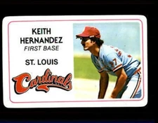 1981 KEITH HERNANDEZ PERMA GRAPHICS CARDINALS #4994