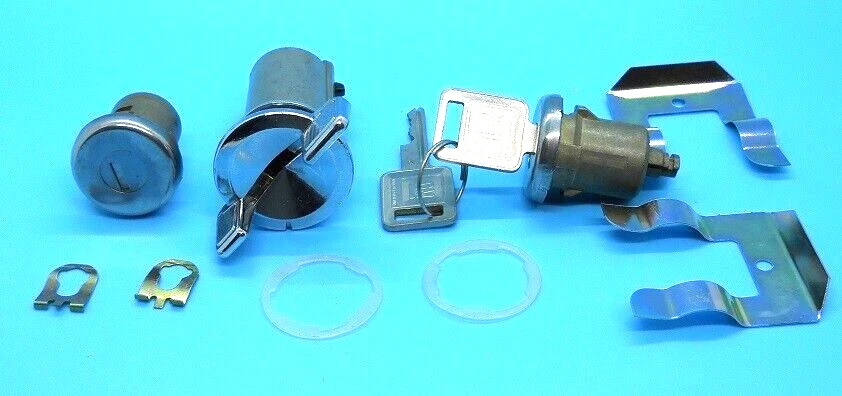 Juego de cerradura de puerta de encendido Chevelle Skylark GTO Monte Carlo Chevy 69 a 78 Foto 2 de 4