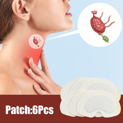 6x Organic Lymphatic Drainage Detox Patch Anti-Swell Breast Lymph Nodes Patches