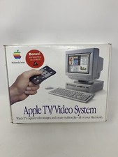 Vintage Apple TV/Video System BOX ONLY Vintage Multimedia Mac-RARE