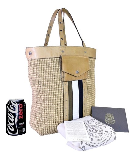 GHURKA No.11 THE RACQUETEER REGISTERED BAG Boston bag Canvas BEG