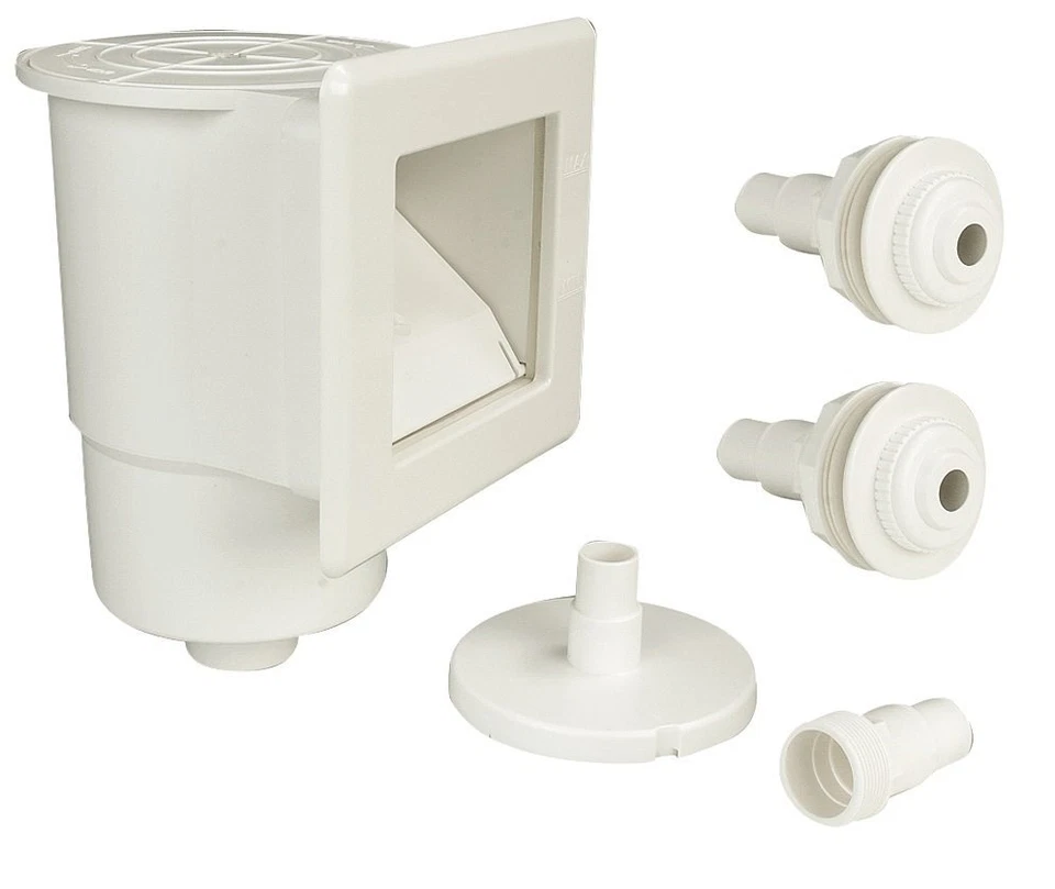 Pool Set komplett Stahlwand mit Alu Handlauf Schwimmbecken Swimmingpool sand - Bild 4 von 4