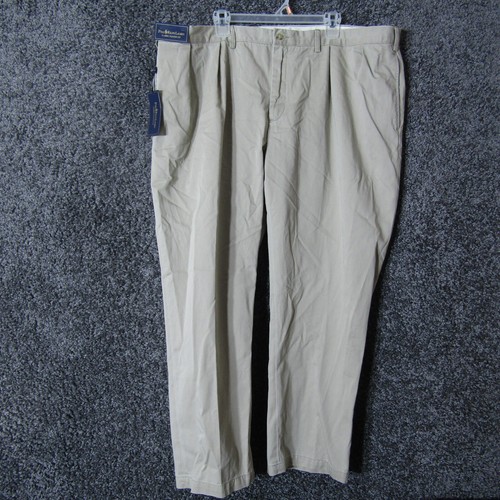 Polo Ralph Lauren Pants Mens 46BX32 Beige Hudson Tan Formal Casual Preppy