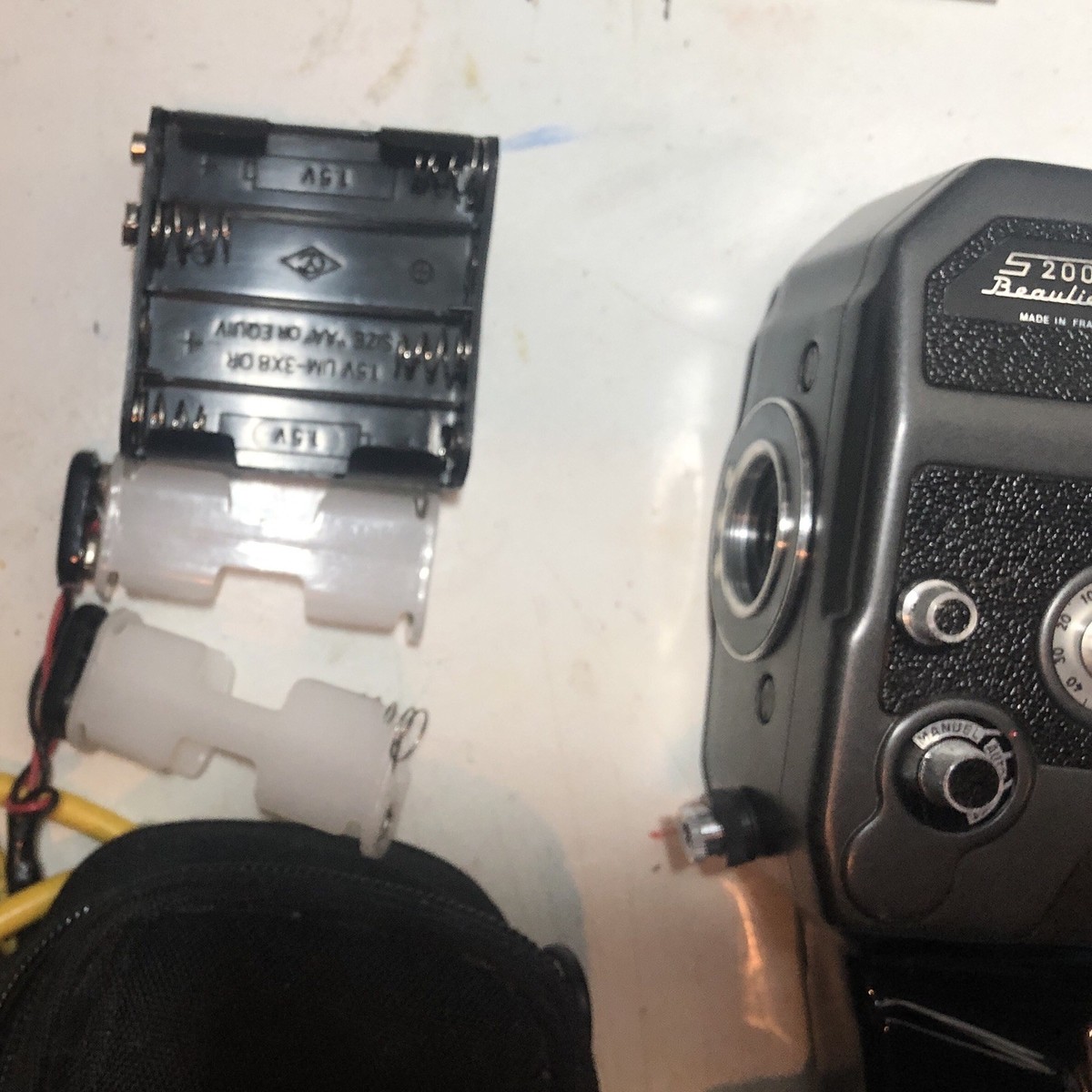 P.ANGENIEUX 8-64mmF1.9＋Beaulieu S2008 Beaulieu S2008 Super8MM camera with P. Angenieux 8-64mm 1.9 Lens